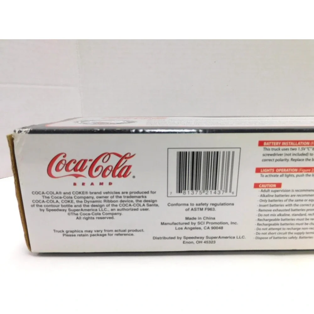 Coca-Cola Santa 75th Anniversary Limited Edition Semi Truck 2006 DW83